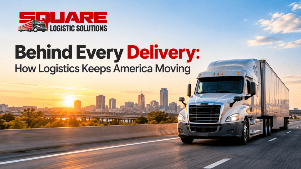 Logistics company in USA providing freight transportation services